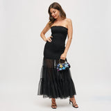 Phoebe Evening Bag - Black Multi