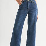 Slim Wide Leg Jeans