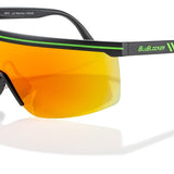 Sunmask Blublocker™ Sunglasses - Black & Neon Green