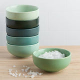 Teal Pinch Bowls