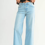 Relaxed Straight Leg Jeans