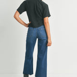 Slim Wide Leg Jeans