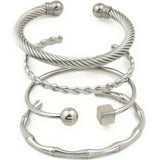 Gold Cuff Bracelet - Waterproof Bold Cuffs - Bangle Bracelet