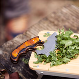 Titan Custom Alaskan Ulu style blade, perfect for outdoors a