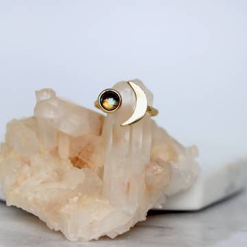 Brass Gold Plated Ring