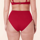 The High Rise Bikini Bottom - Eco Nylon