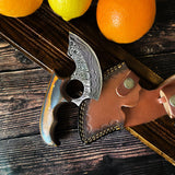 Titan Custom Alaskan Ulu style blade, perfect for outdoors a