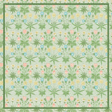 William Morris Daisy Flower Silk Scarf