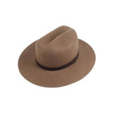 Cowboy Flat Brim 100%Wool Felt Cowboy 7104 Hat Winter