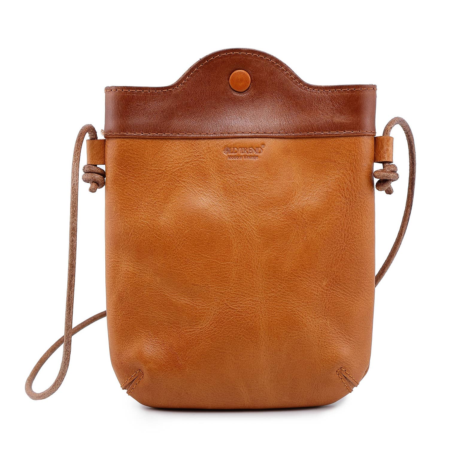 Out West Crossbody Bag - Camel/Chestnut