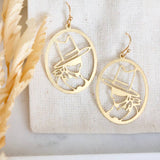 Brass Earrings