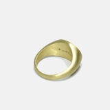 Oval Signet Ring - Brass