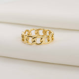 Dainty Gold Rings - Waterproof 18k Gold Stackable Rings
