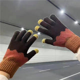 Fleece Lined Touchscreen Knit Gloves