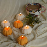 Pumpkin Shaped Candle