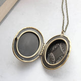 Rose Locket Necklace