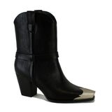 Dakota Metal Toe Boots - Black