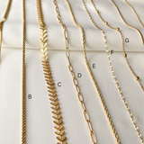 Dainty Gold Necklaces - 18k Gold PVD Plated Chains