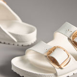 Arizona Big Buckle EVA Sandals - Eggshell