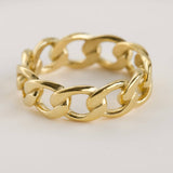 Dainty Gold Rings - Waterproof 18k Gold Stackable Rings