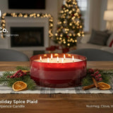 Holiday Spice Centerpiece Candle