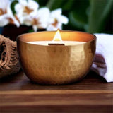 Brass Bowl Candle - Maple Cream & Chai