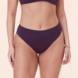 The 90s High Waist Bikini Bottom - Eco Nylon