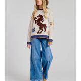 Prairie Ride Sweater -  Taupe