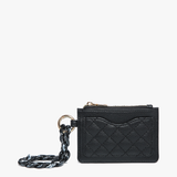 Rhodes Quilted Wallet w/ Chain Bangle