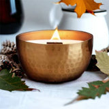 Brass Bowl Candle - Maple Cream & Chai