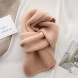 Wool Blend Cashmere-Feel Neck Scarf