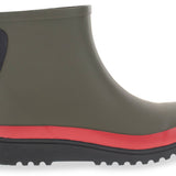 Atlas Ankle Rain Boot - Olive Crimson