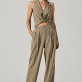 Faria High Waisted Trouser Pants