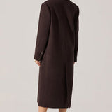 Morana Coat - Plum Brown