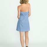 Saweet Talker Denim Dress - Chambray