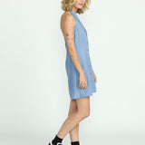 Saweet Talker Denim Dress - Chambray