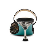 Tomy Mesh Rhinestone Mule