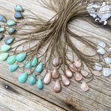 Semi-Precious Stone Pendant Necklaces