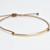 14k Gold Filled Bar Bracelet