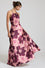 Rose Halter Maxi Dress