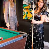 Haven Midi Dress - Black Combo