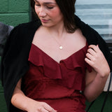 Annalis Maxi Dress - Deep Crimson