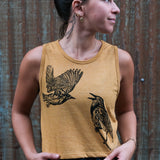 Wild Joy Crop Tank - Meadowlark