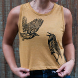 Wild Joy Crop Tank - Meadowlark