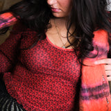 Highland Plaid Skinny Scarf