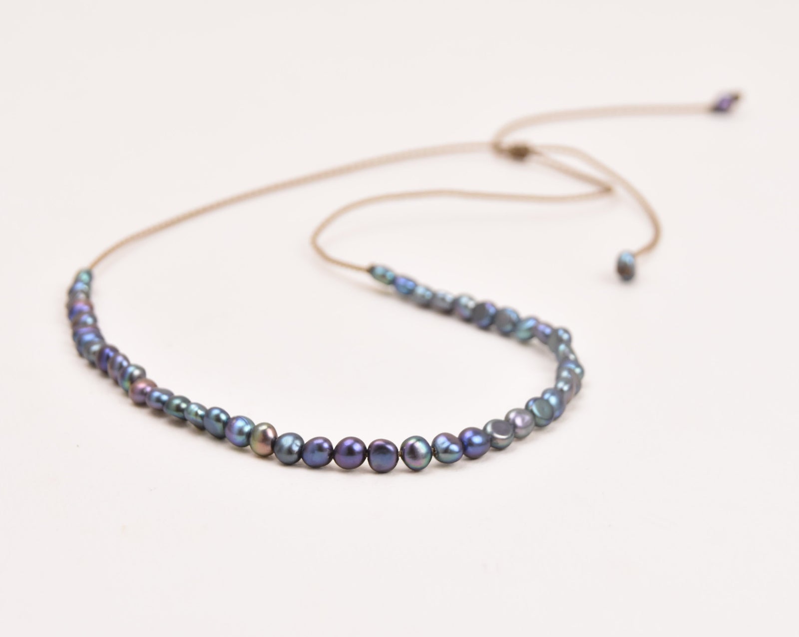 Crown Pearl Duet Necklace & Hatband
