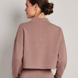 DreamGlow Cropped Mock Neck