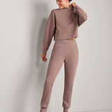 DreamGlow Cropped Mock Neck