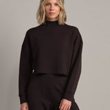 DreamGlow Cropped Mock Neck