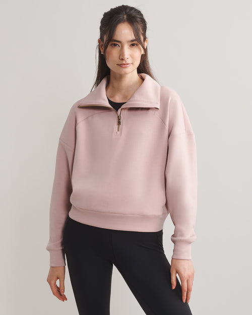 DreamGlow Half Zip Sweatshirt